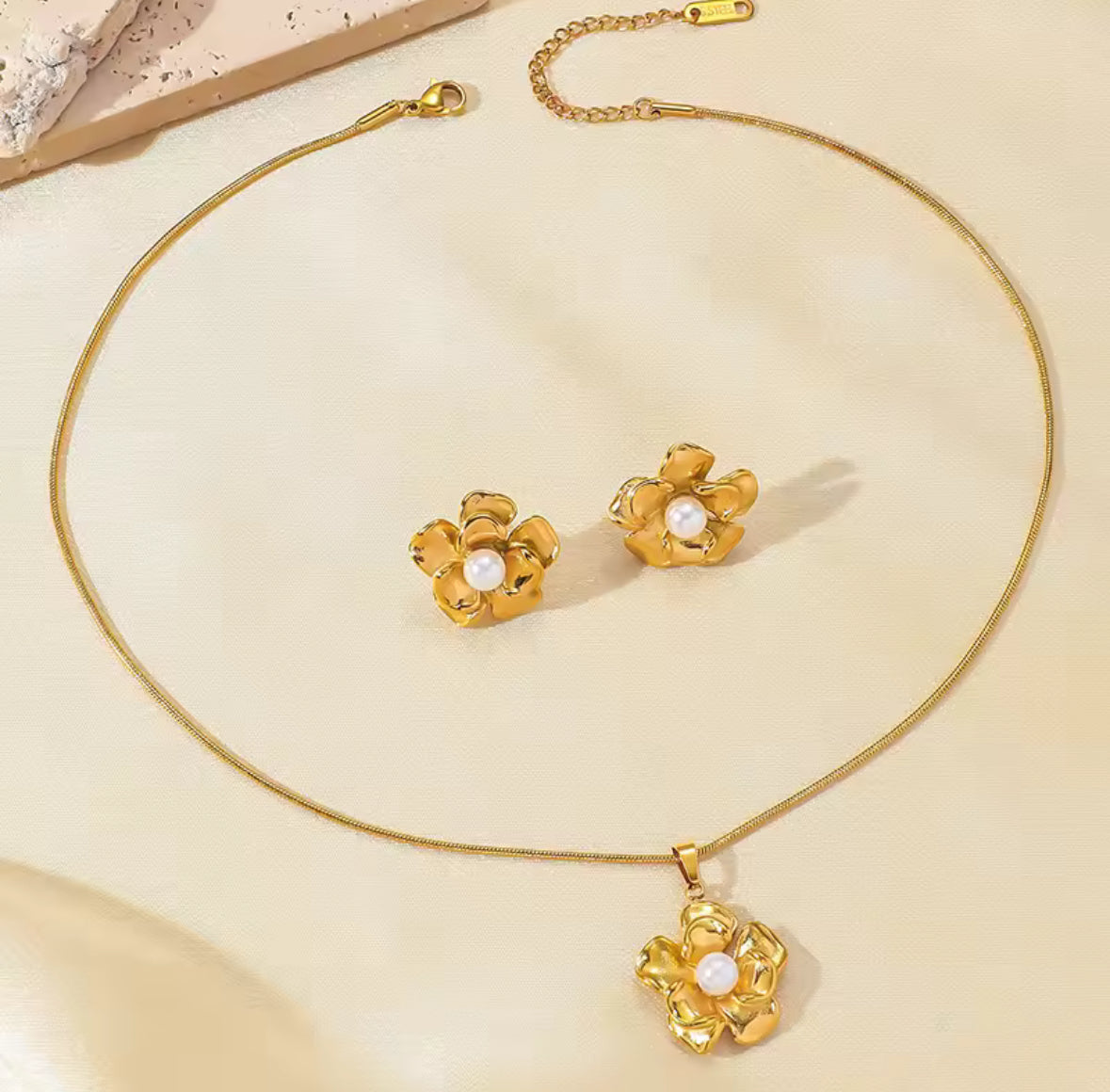 Combo Flor Pétalo Perla