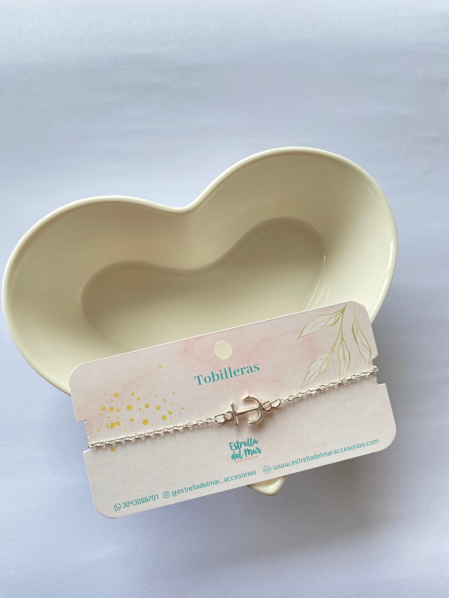 Tobillera Ancla Amor