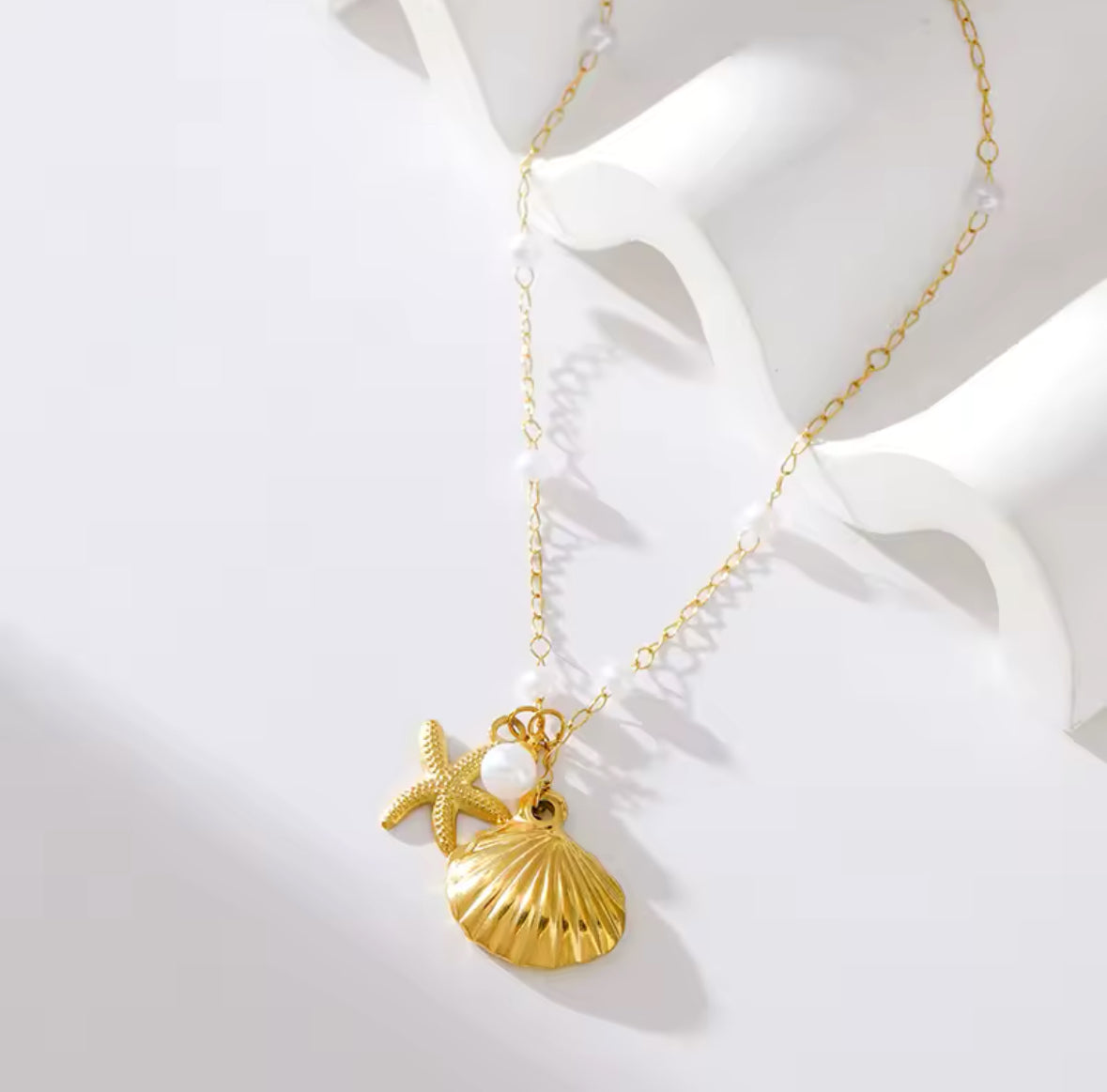 Collar Perlas Marina
