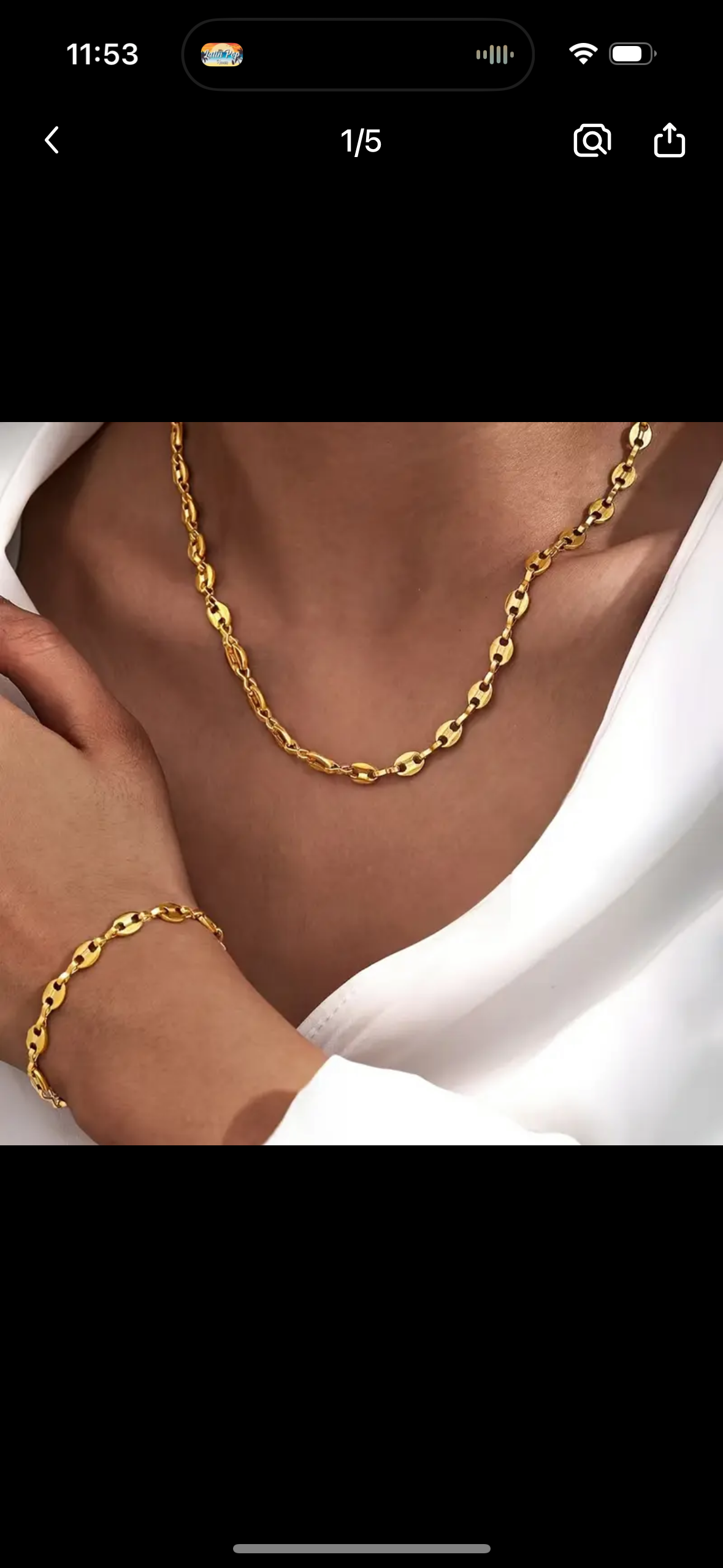 Combo Gucci Collar y Pulsera