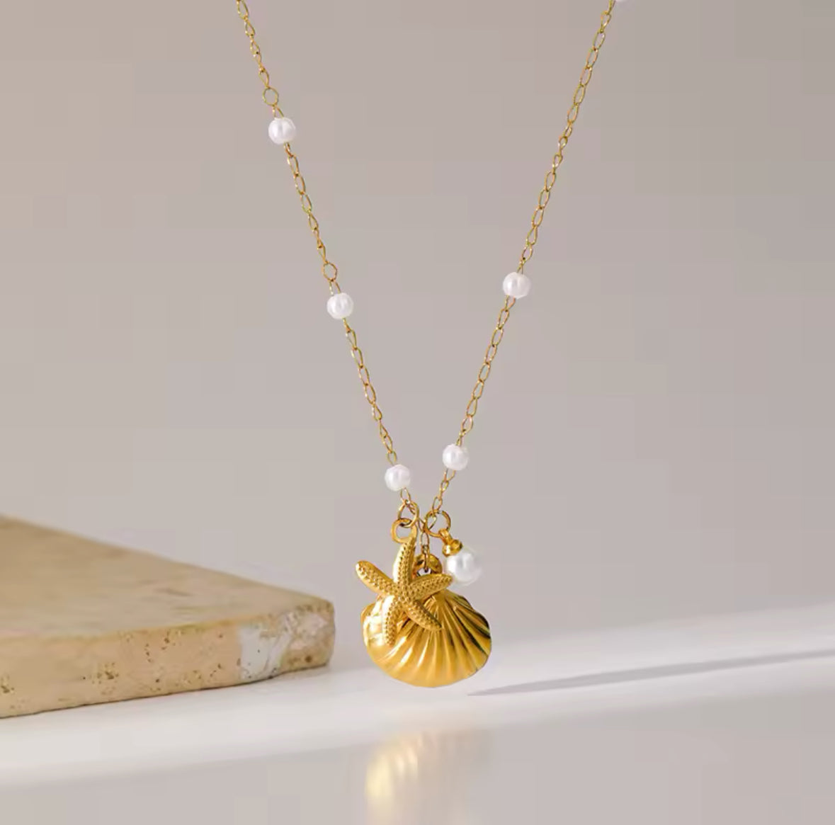 Collar Perlas Marina