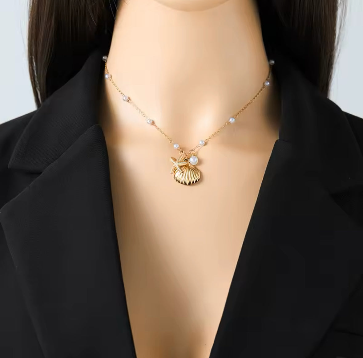 Collar Perlas Marina