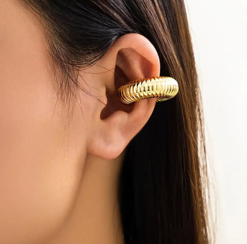 Earcuff Chunky Caracol Amor