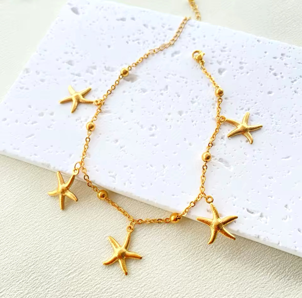 Tobillera Estrellas de Mar