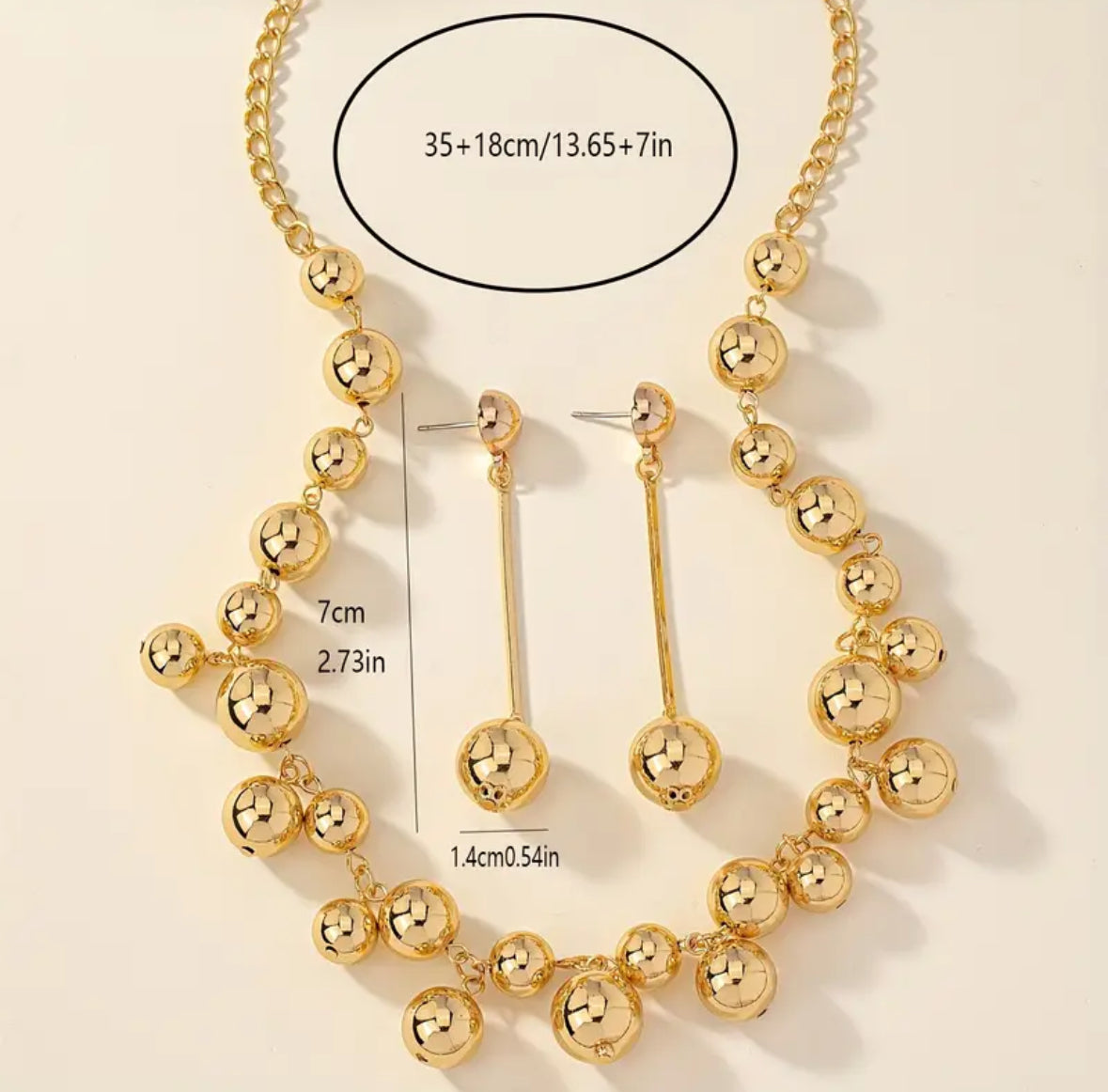 Combo Balines Dorados