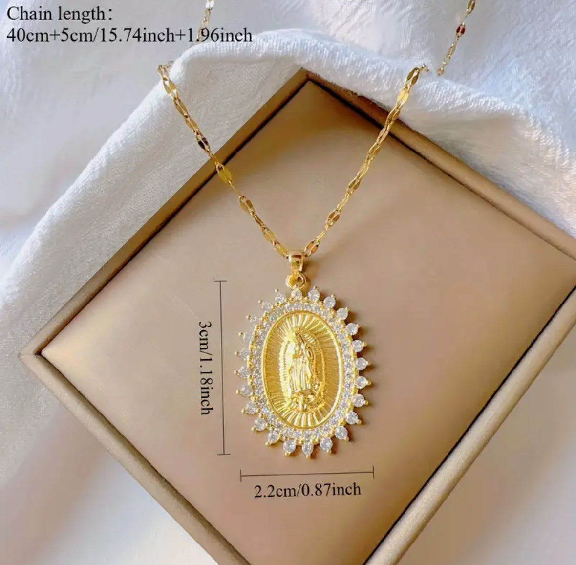 Collar Virgen Circones