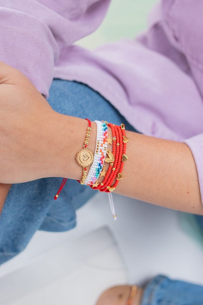 Pulsera Roja Heats Love