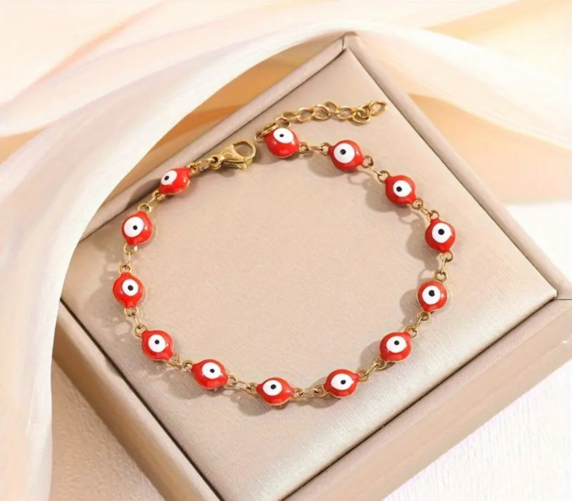 Pulsera Ojo Turco Roja Tutti