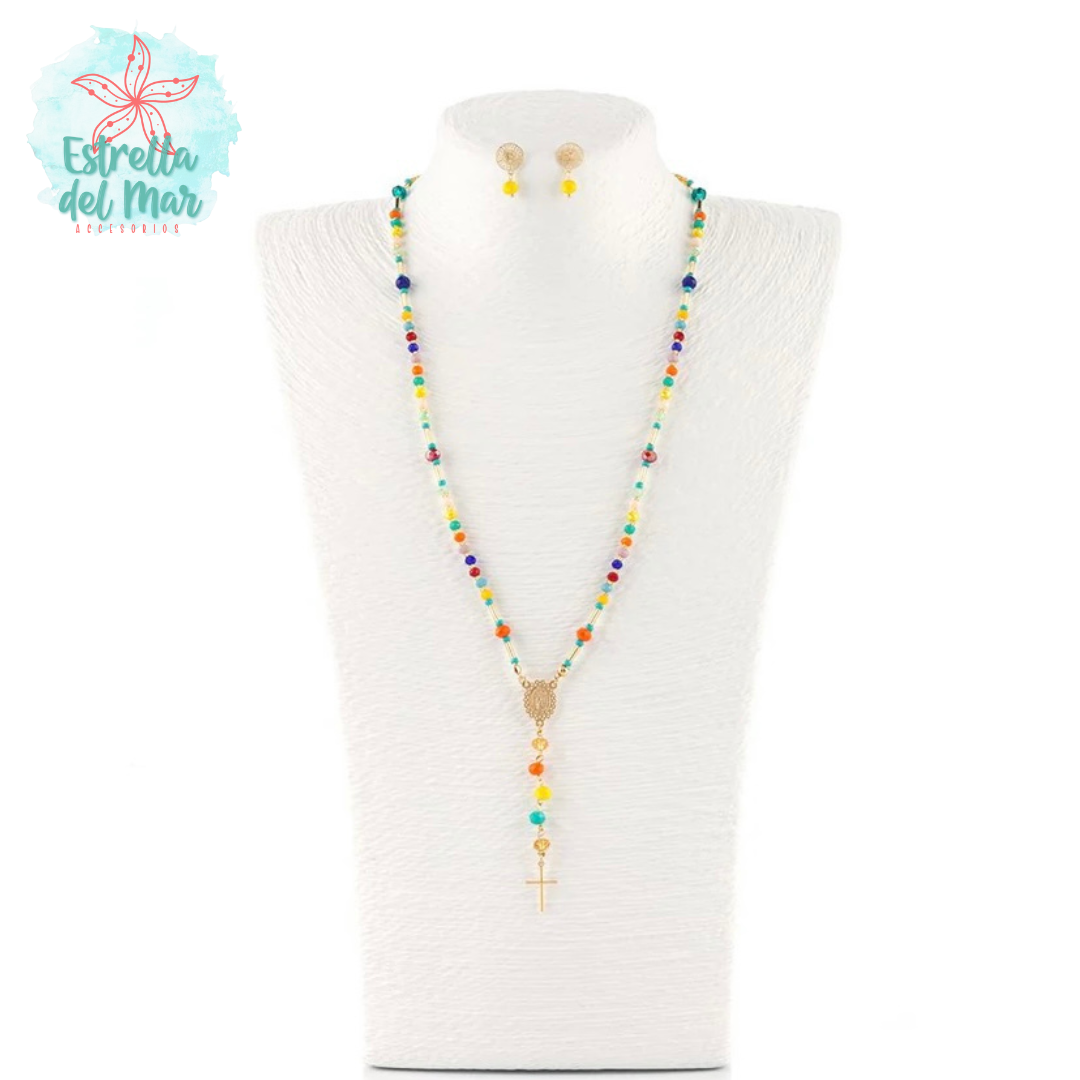 Collar Rosario Colores Loving Me